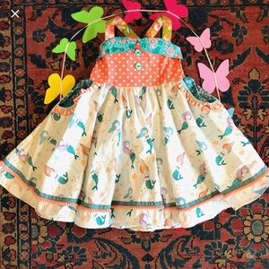 Wildflowers Clothing Mermaid Dress NWT 8